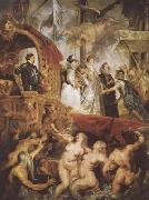 Peter Paul Rubens The Landing of Marie de'Medici at Marseilles (mk080 Sweden oil painting reproduction